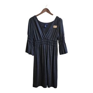 Max‎ Edition Charcoal Long Sleeve Dress Size Large